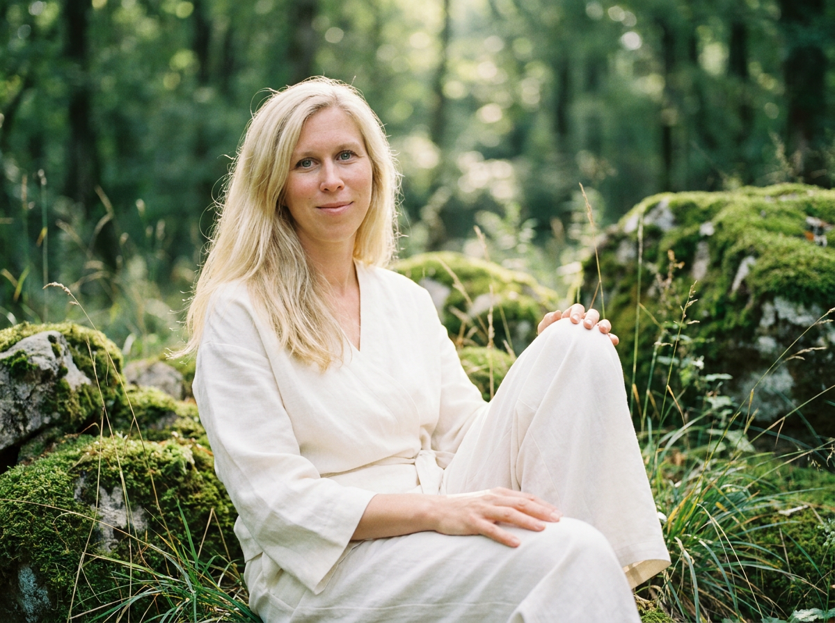 Porträt: Marike in der Natur